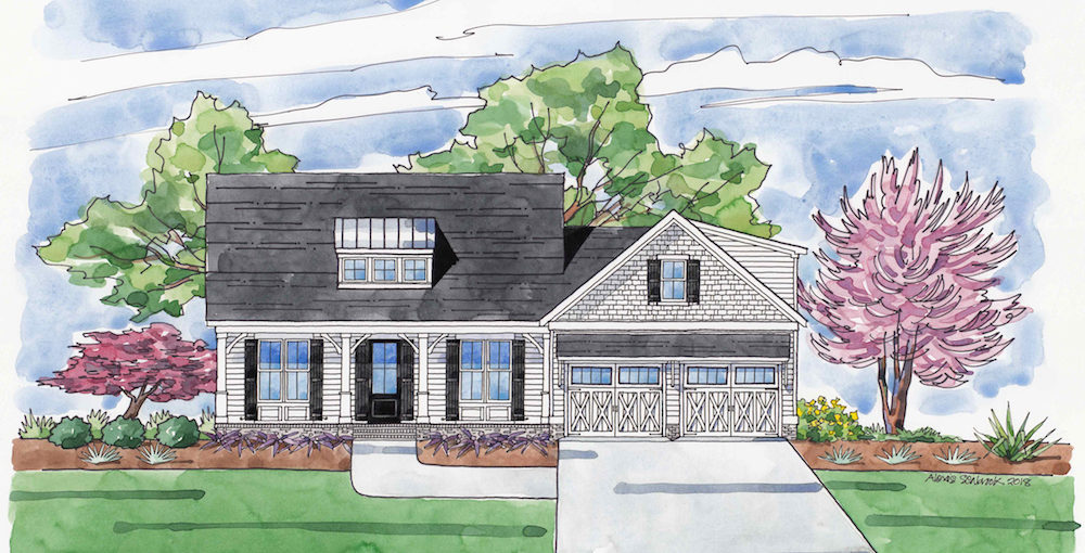 Hagood Proudly Presents The Modern Farmhouse in Compass Pointe