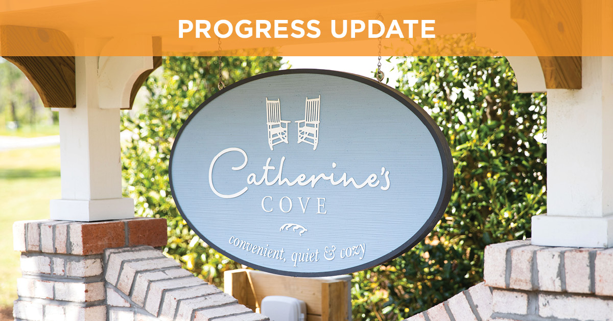 Exciting Progress Happening at Catherine’s Cove!